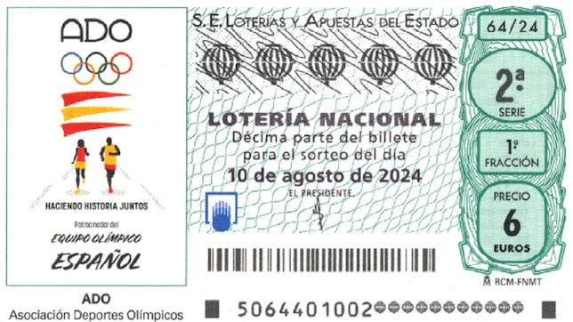 Lotería Nacional: comprobar los resultados del sorteo de hoy, sábado 10 de agosto