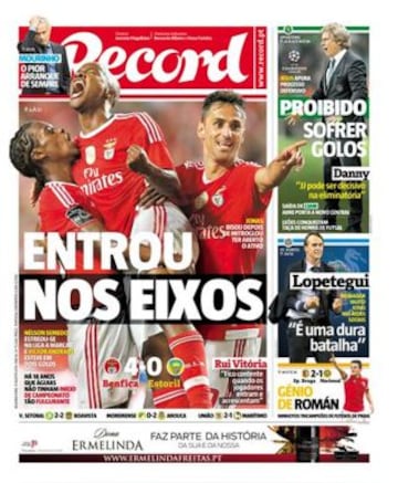 Portadas de la prensa deportiva