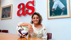 07/09/22 ENTREVISTA A LA PRESIDENTA DE LIGA F BEATRIZ ALVAREZ MESA FUTBOL FEMENINO VISITA REDACCION
