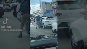 Vídeo: Graban asalto en Circuito Interior junto al Metro Eduardo Molina en la CDMX