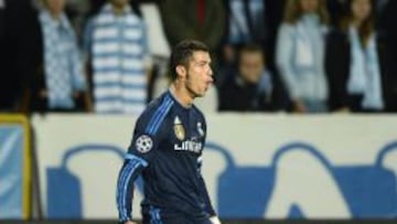 Cristiano supera el récord de Raúl de goles en Champions