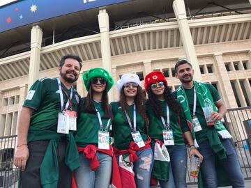 México vs Alemania: Así se vivió el ambiente previo al juego