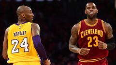 Kobe Bryant, pasado de los Lakers, y LeBron James, &iquest;futuro de los angelinos?