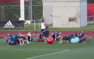 Así fue el primer entrenamiento de Luis Enrique con la Selección