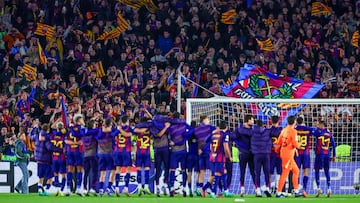 18/03/26 CAMPIONS LEAGUE PARTIDO VUELTA OCTAVOS
FC BARCELONA - NEWCASTLE UNITED
GRADA DE ANIMACION SEGUIDORES