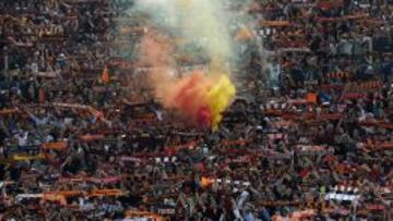 El Olímpico no se llenará para el derbi entre Roma y Lazio, declarado de alto riesgo.