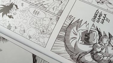 Goku vs Nekomajin Z por Akira Toriyama