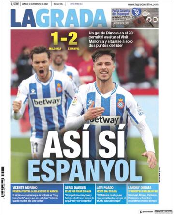 "Un paseo sin rival"... las portadas deportivas de hoy