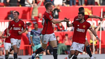Manchester United 2- Brentford 1: resultados, resumen y goles del partido