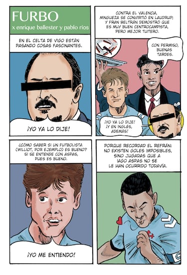 “No existen goles imposibles, sino jugadas que a Aspas no se le hayan ocurrido...”