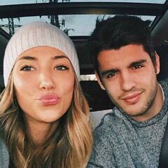 La felicitación de Morata a su novia por su cumpleaños