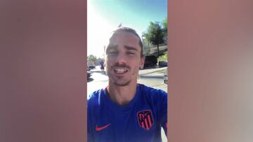 El mensaje de Griezmann a los Atléticos en su primer día