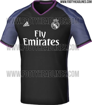 Así es la tercera equipación del Real Madrid 2016/2017