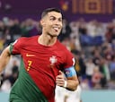 Cristiano Ronaldo vive un carrusel de emociones en el triunfo de Portugal ante Ghana