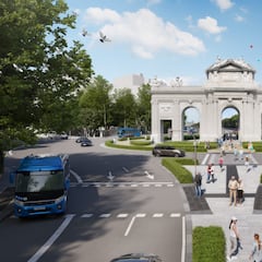 Comienzan las obras del bulevar en la calle Alcalá: así quedará uno de los emblemas de la capital