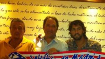 <b>UN AÑO BONITO. </b>Los miembros de la Agrupación y Kiko creen que el Atlético tiene por delante un año muy apasionante.