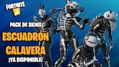 Fortnite: Pack Escuadrón Calavera ya disponible; precio y contenidos