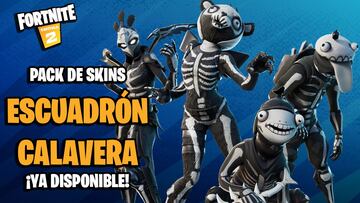 Fortnite: Pack Escuadrón Calavera ya disponible; precio y contenidos