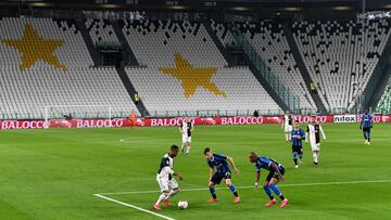 El Juventus-Inter se disputó a puerta cerrada.