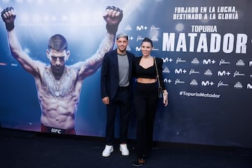 Vinicius, Carvajal y Courtois, protagonistas en la alfombra roja de la película de Ilia Topuria