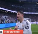 Valverde marca uno de los mejores goles de su carrera: el golpeo es salvaje