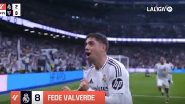 Valverde marca uno de los mejores goles de su carrera: el golpeo es salvaje