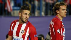 Griezmann y Koke, los más utilizados de Europa en la 16-17