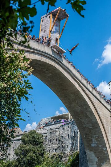 Los espectaculares saltos de la Red Bull Cliff Diving World Series