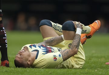 Clausura 2019 | Lesión muscular
Apertura 2019 | Fractura de peroné
Clausura 2020 | Trombosis