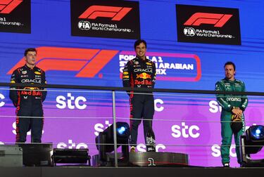 La plática que tuvo Christian Horner con Checo Pérez y Verstappen previo al GP de Arabia Saudita