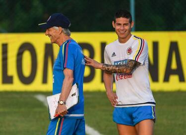 Pékerman: "James is an essential player in the Colombia team"