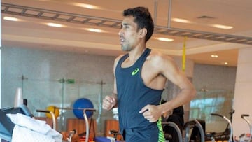 Amdouni, en Aspetar.