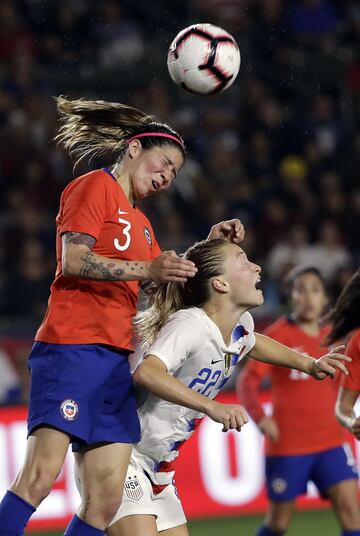 Las mejores imágenes del duelo de la Roja ante Estados Unidos