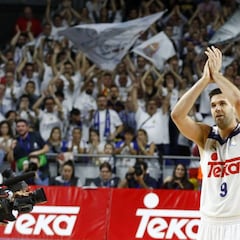 Felipe Reyes celebra sus 37 años en el OAKA ante Panathinaikos
