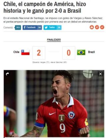 La prensa mundial se rinde ante la Roja