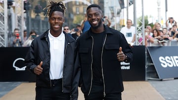 Los Williams, recibidos como las estrellas de Hollywood