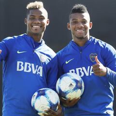 Fabra, Cardona y Barrios vuelven con normalidad a Boca