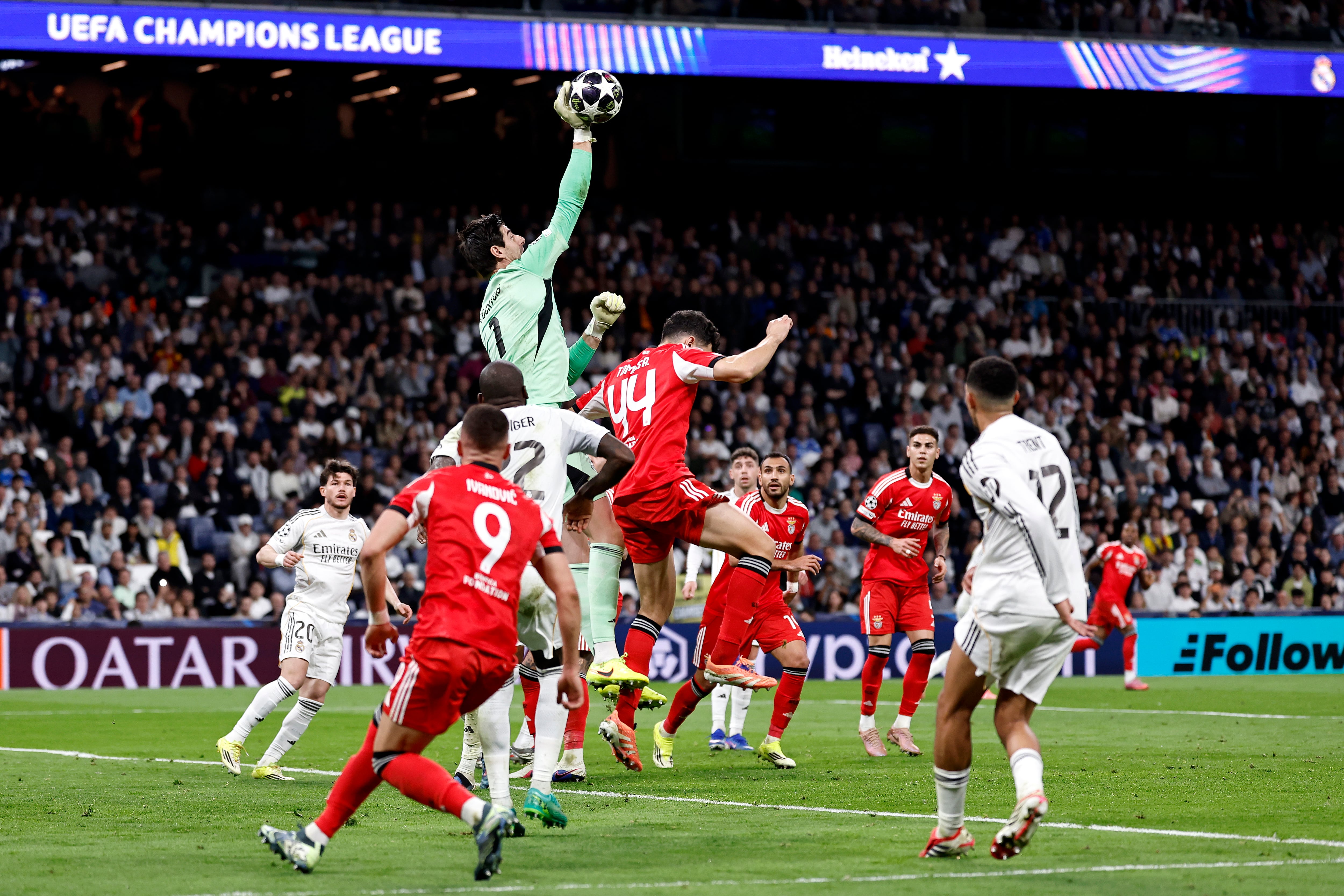 Courtois, sobre el sorteo: “Ya sabes que saldrá el City...”