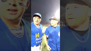 ¡Charros estrena pitcher! ‘Canelo’ Álvarez lanzó la primera bola de la LMP