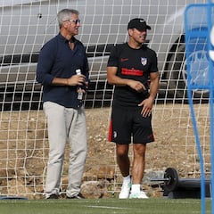 Cónclave entre Simeone, Gil Marín y Andrea Berta