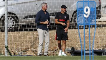 Gil Marín y Simeone en Los Ángeles de San Rafael.