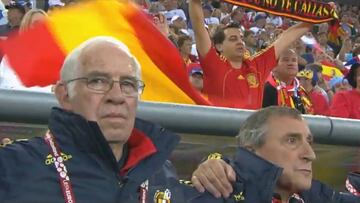 El emotivo homenaje de la Federación a Luis Aragonés