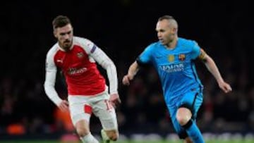 Iniesta, el que más corrió del Barça.