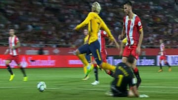 Griezmann llamó "cagón" al árbitro: le esperan dos partidos