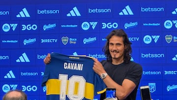 Revolución Cavani: gran fiesta para recibir al uruguayo en La Bombonera