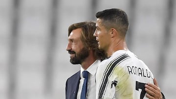Pirlo: Cristiano Ronaldo will decide when he plays for Juventus