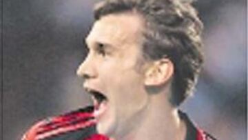 Shevchenko, lider milanista.