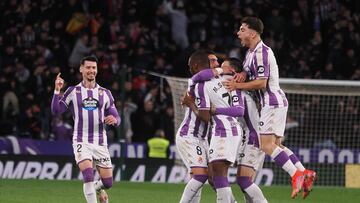 VALLADOLID. 17/11/23. PHOTOGENIC. REAL VALLADOLID - LEGANES. gol de sylla