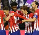 Griezmann le dio un sufrido triunfo al Atlético de Madrid