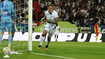 Once Caldas venció 1-0 al Pereira gracias al solitario gol del Dayro Moreno.